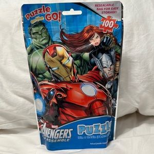 🚨NEW Puzzle On The Go Avengers 100 Pc
